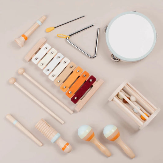 Set of precursion musical instruments - Montessori Grow