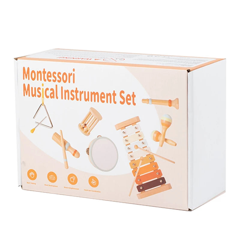 Set of precursion musical instruments - Montessori Grow