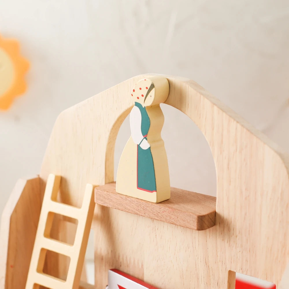 Wooden Farmhouse - Montessori Grow