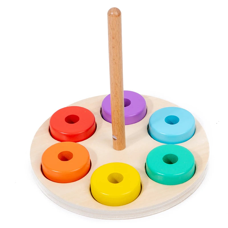 Stacking Ring Tower - Montessori Grow