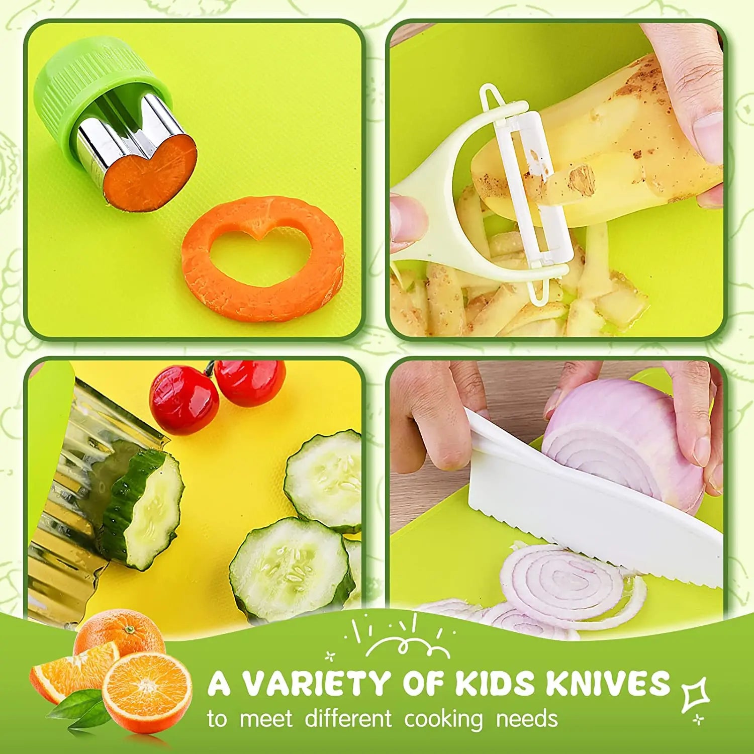 Kitchen tools for kids - Montessori Grow