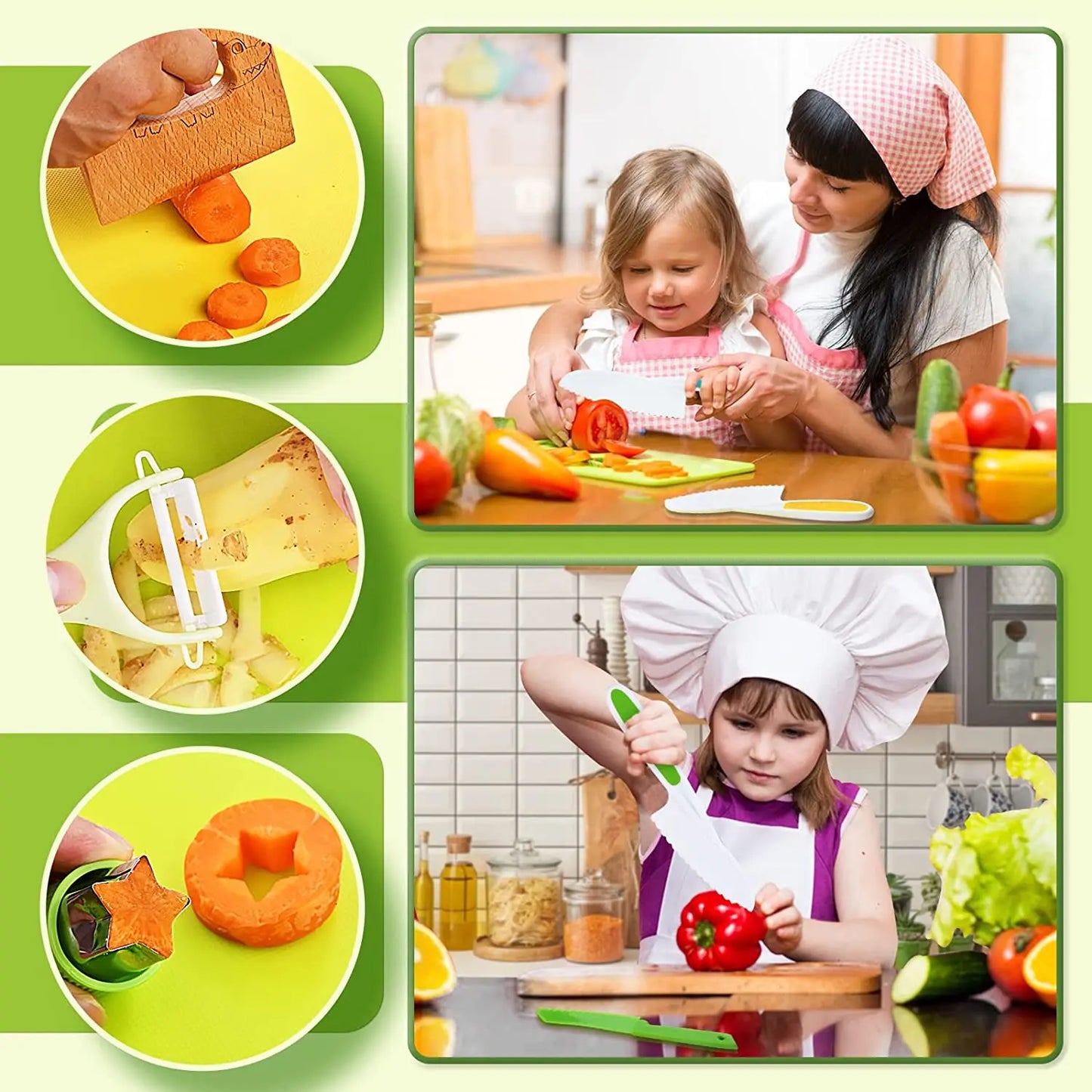 Kitchen tools for kids - Montessori Grow