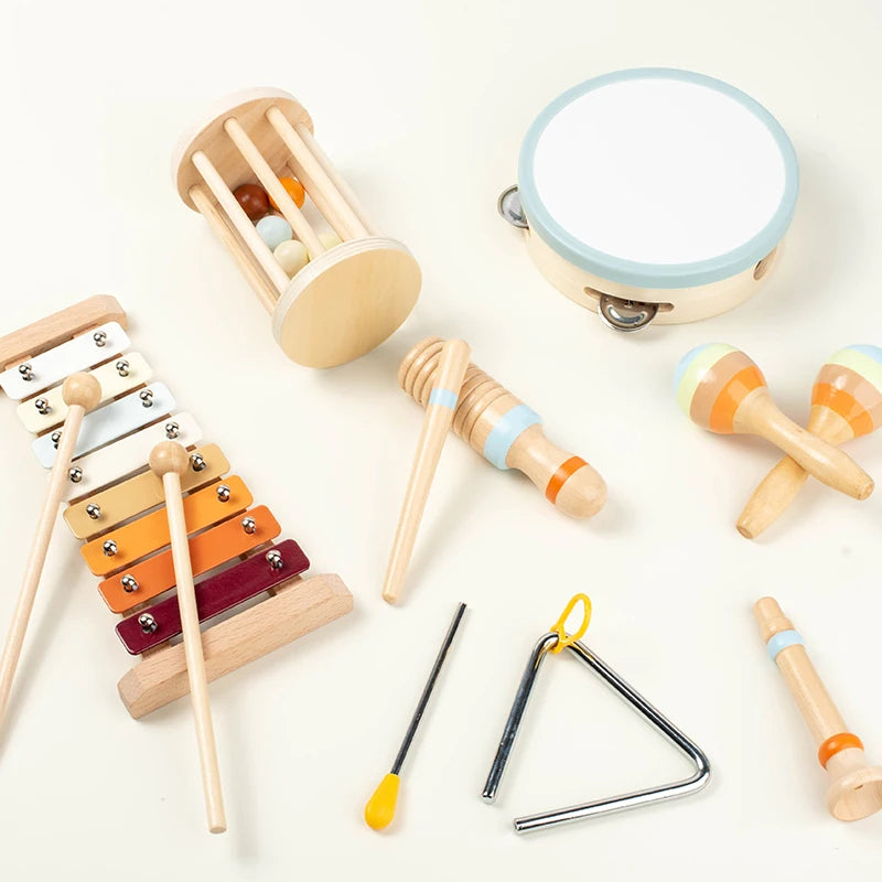 Set of precursion musical instruments - Montessori Grow