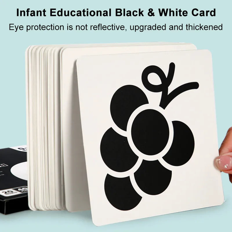 High Contrast Card - Montessori Grow