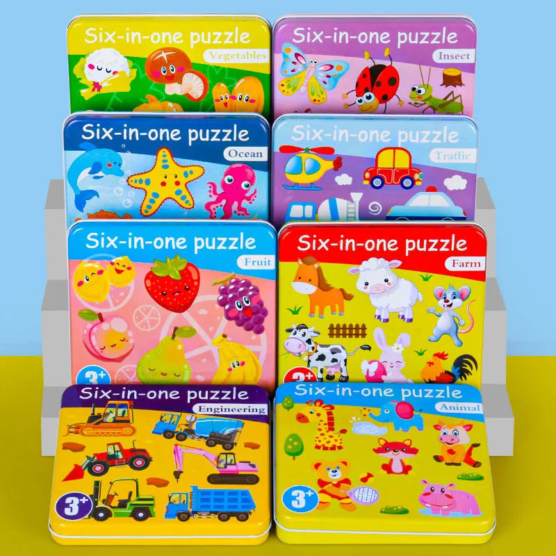 Learning puzzles - Montessori Grow